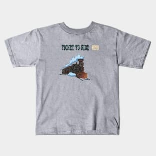 TICKET TO RIDE Kids T-Shirt
